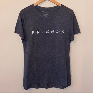Friends Grey Graphic Tee Shirt
